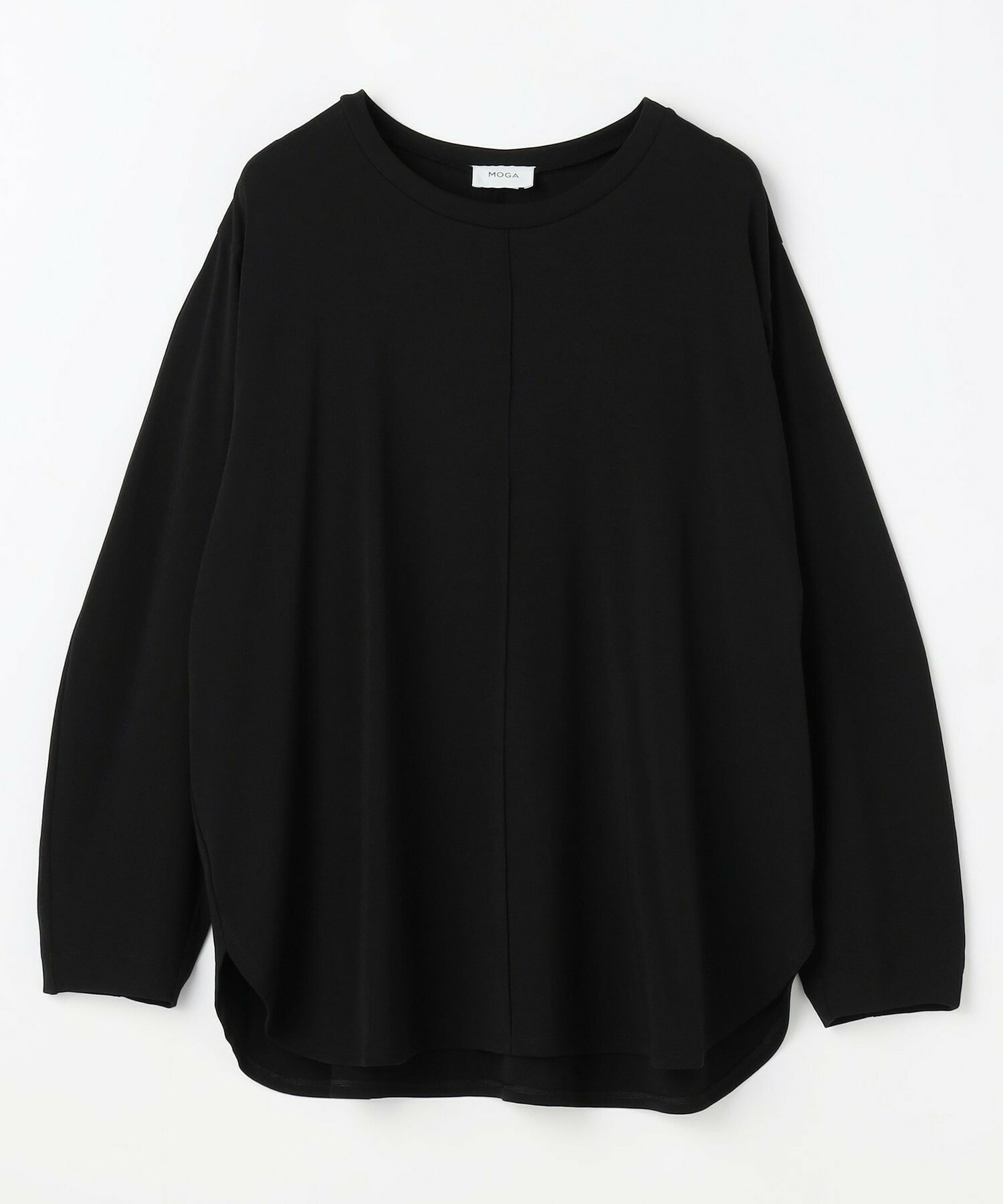 【MOGA】【Lサイズ】フレスカスライスドルマンスリーブTシャツ 詳細画像 ブラック 1
