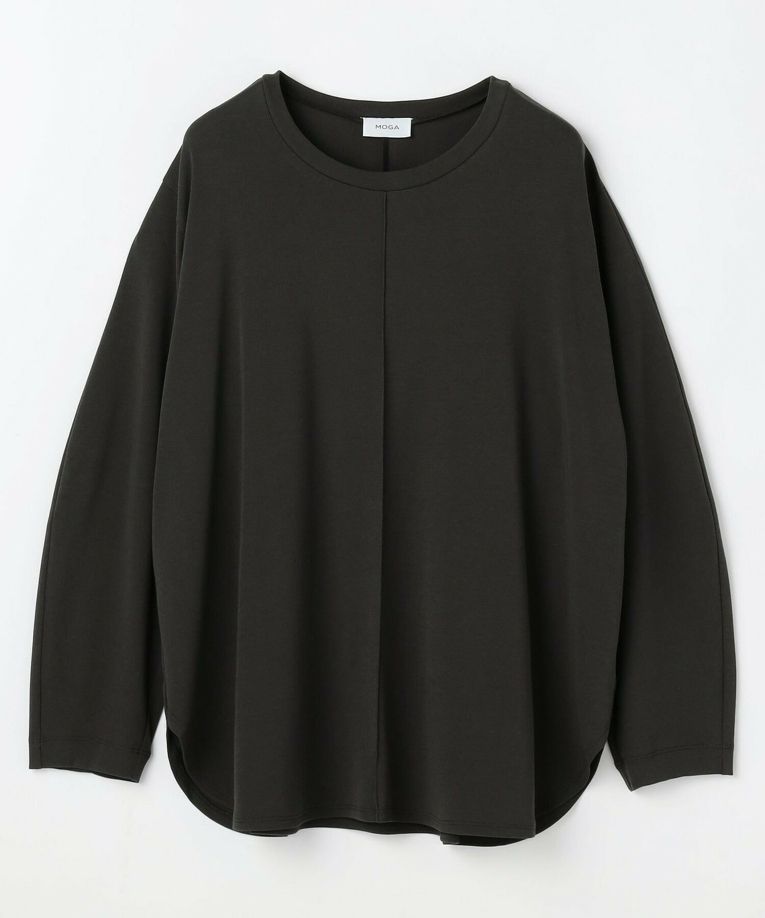 【MOGA】【Lサイズ】フレスカスライスドルマンスリーブTシャツ 詳細画像 チャコールグレー 1