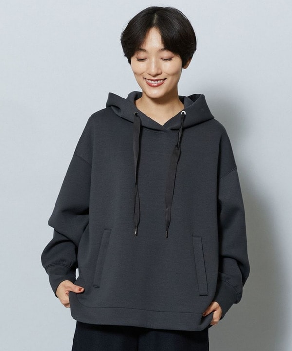 【Lサイズ】ソフトダンボールフードトップス 詳細画像 チャコールグレー 2