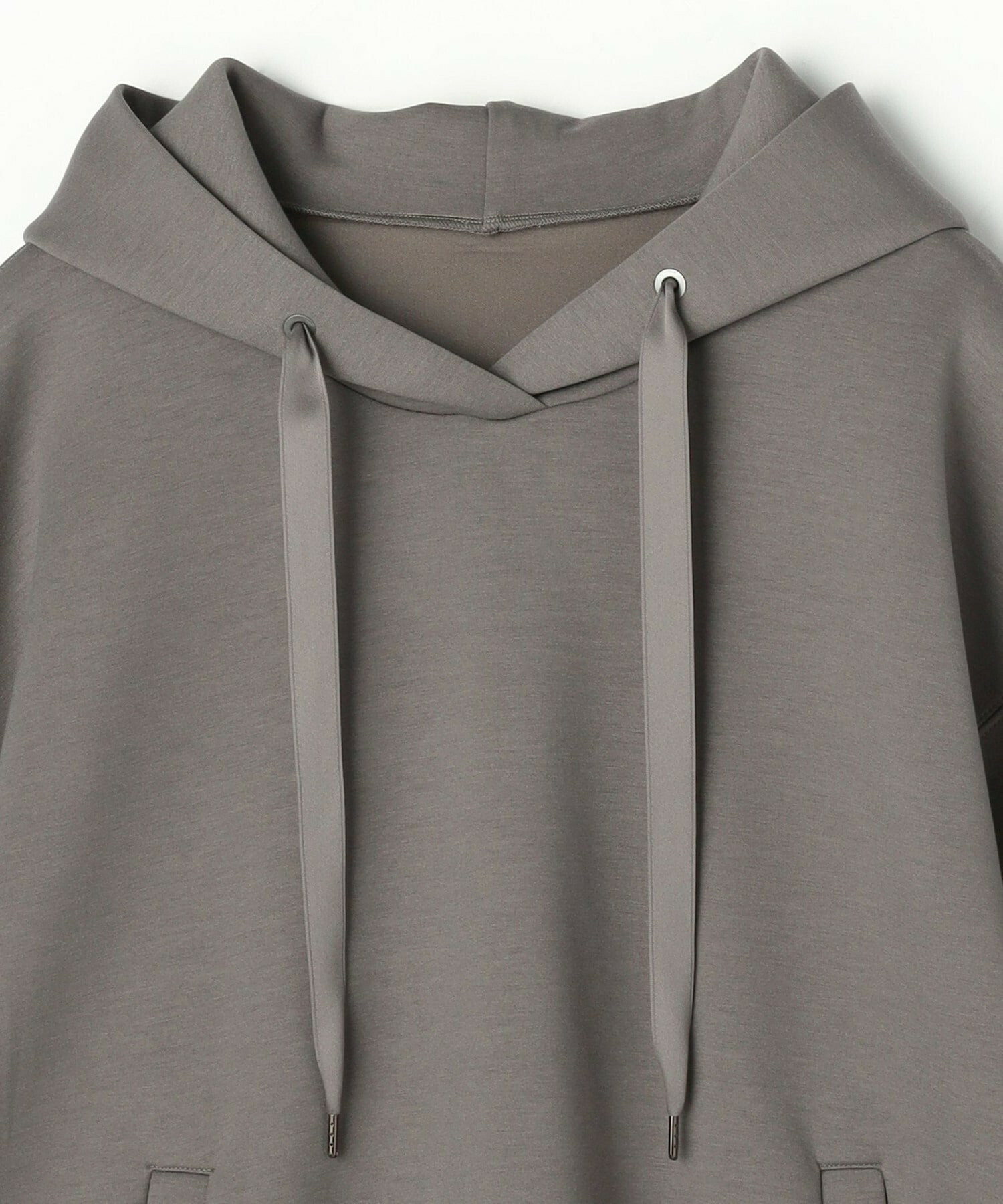 【MOGA】【Lサイズ】ソフトダンボールフードトップス 詳細画像 チャコールグレー 1