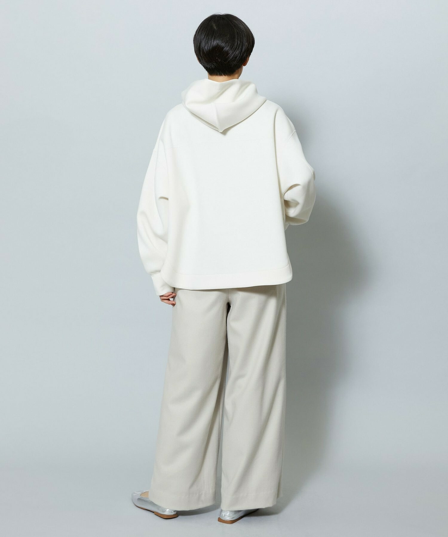 【MOGA】【Lサイズ】ソフトダンボールフードトップス 詳細画像 チャコールグレー 12