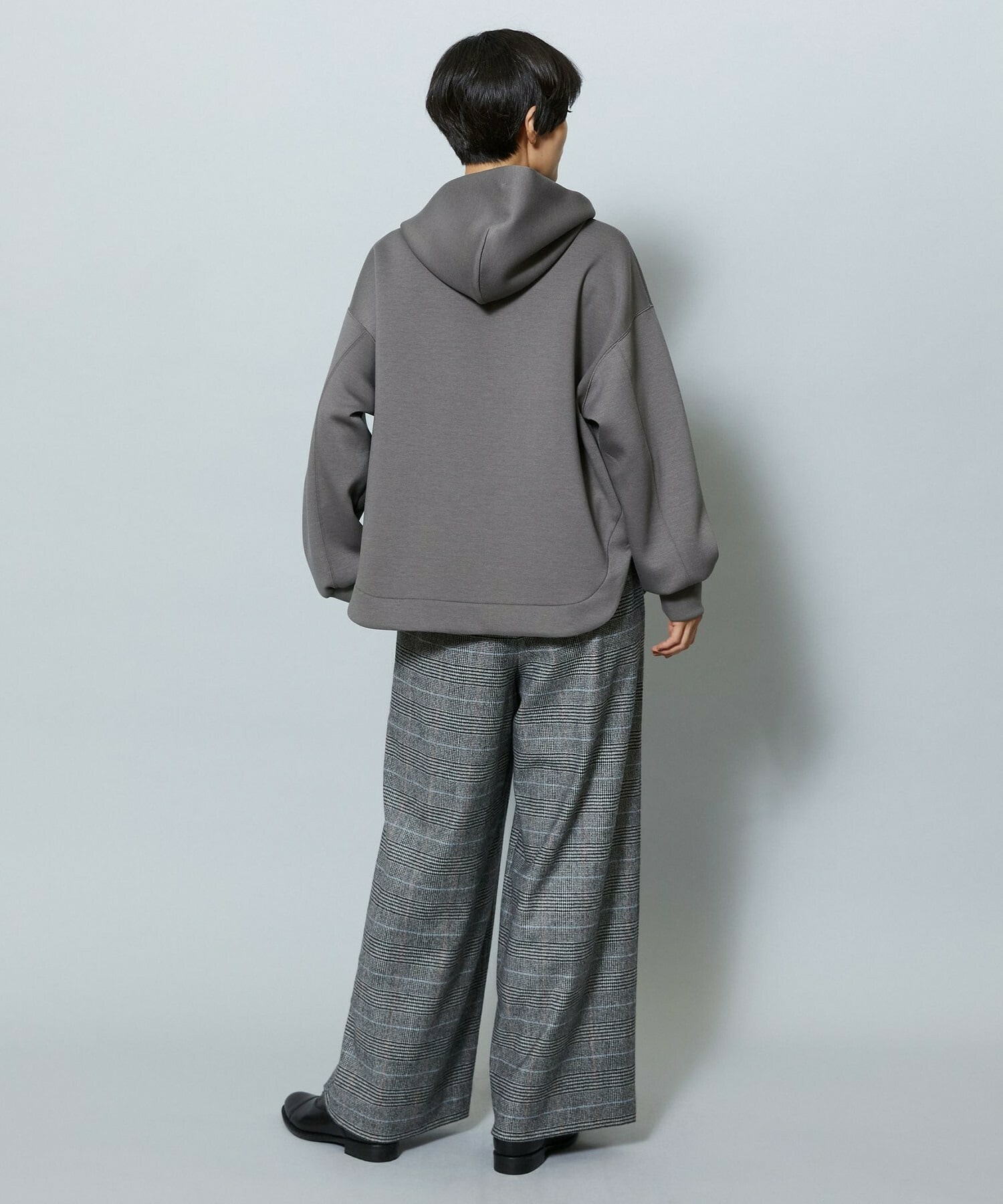 【MOGA】【Lサイズ】ソフトダンボールフードトップス 詳細画像 チャコールグレー 20