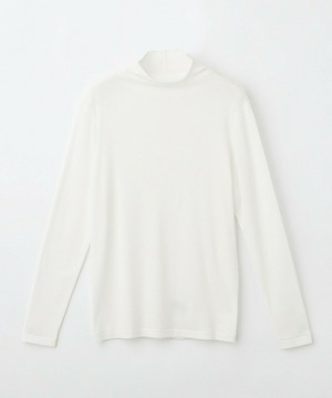 【MOGA】【Lサイズ】コットンテレコハイネックインナー 詳細画像 オフホワイト 1