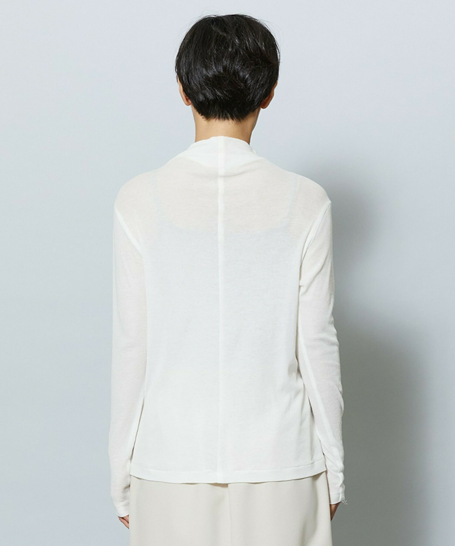 【MOGA】【Lサイズ】コットンテレコハイネックインナー 詳細画像 ブラック 24