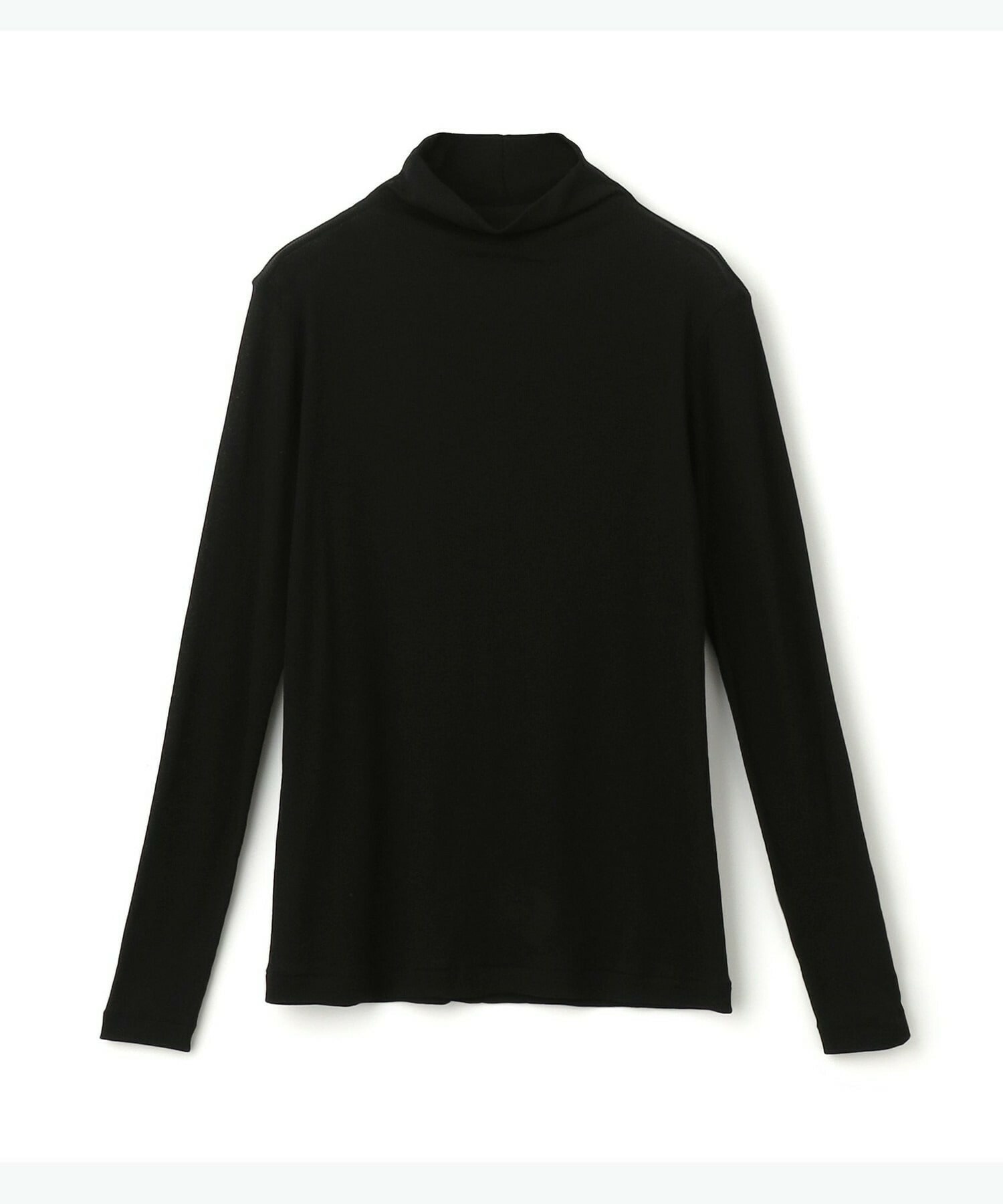 【MOGA】【Lサイズ】コットンテレコハイネックインナー 詳細画像 ブラック 1