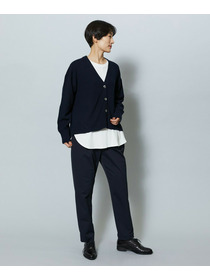 【MOGA】【Lサイズ】ハイテンション裏起毛テーパードシルエットパンツ 詳細画像 ブラック 23