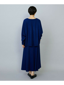 【MOGA】【Lサイズ】ミルド天竺フレアースカート 詳細画像 ブルー 16