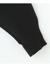 【MOGA】【Lサイズ】フラットシアーボイルラグランスリーブブラウス 詳細画像 ブラック 2