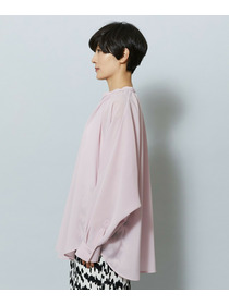 【MOGA】【Lサイズ】フラットシアーボイルラグランスリーブブラウス 詳細画像 ブラック 25