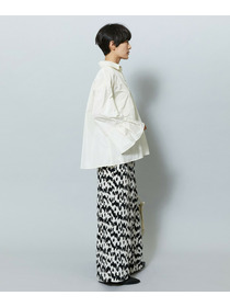 【MOGA】【Lサイズ】メモリーマイクロタフタプルオーバーシャツ 詳細画像 アイボリー 19