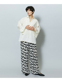 【MOGA】【Lサイズ】メモリーマイクロタフタプルオーバーシャツ 詳細画像 アイボリー 20