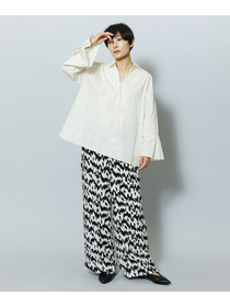 【MOGA】【Lサイズ】メモリーマイクロタフタプルオーバーシャツ 詳細画像 アイボリー 21