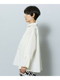 【MOGA】【Lサイズ】メモリーマイクロタフタプルオーバーシャツ 詳細画像 アイボリー 26