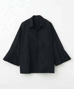 【MOGA】【Lサイズ】メモリーマイクロタフタプルオーバーシャツ 詳細画像 ネイビー 1