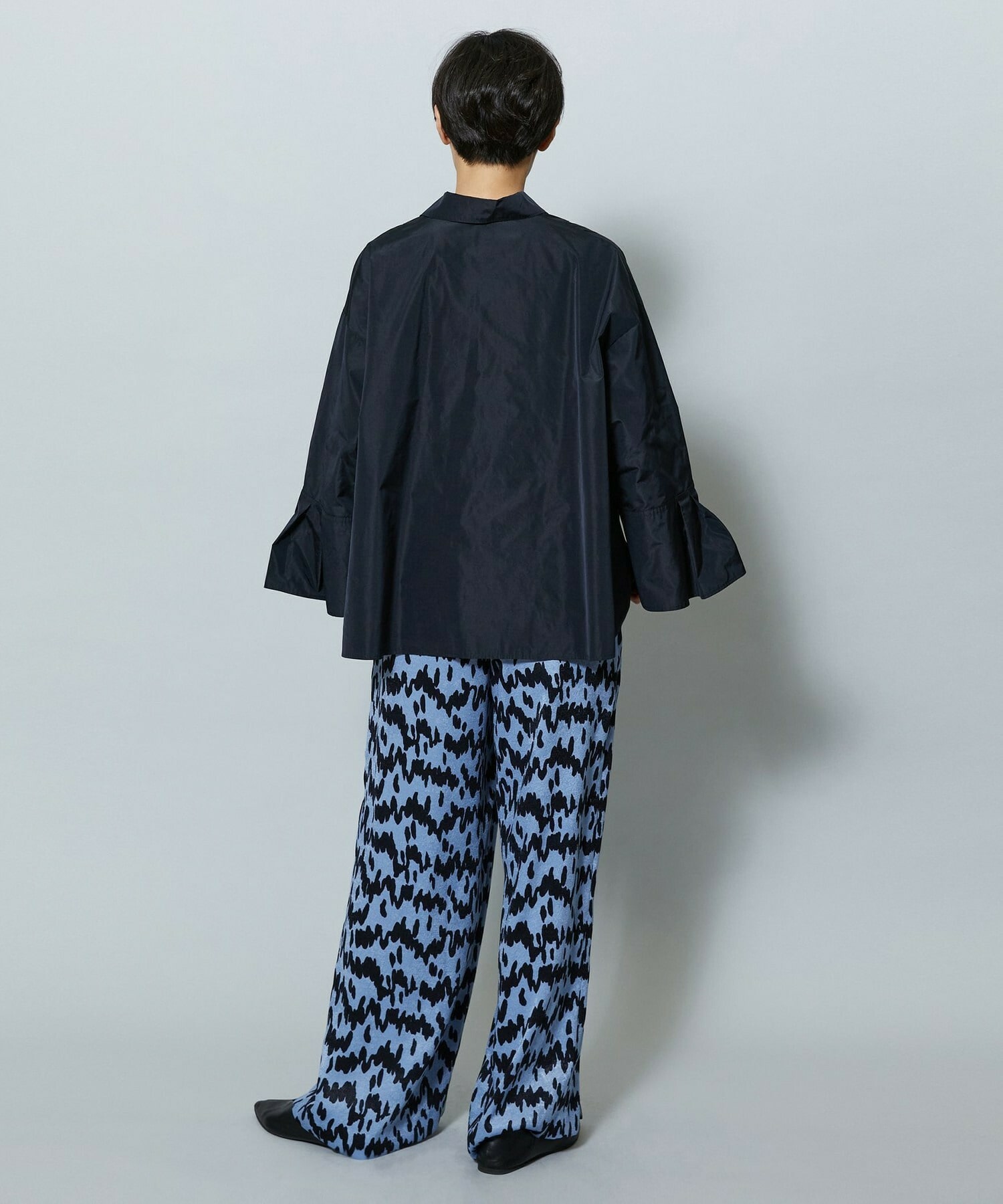 【MOGA】【Lサイズ】メモリーマイクロタフタプルオーバーシャツ 詳細画像 アイボリー 11