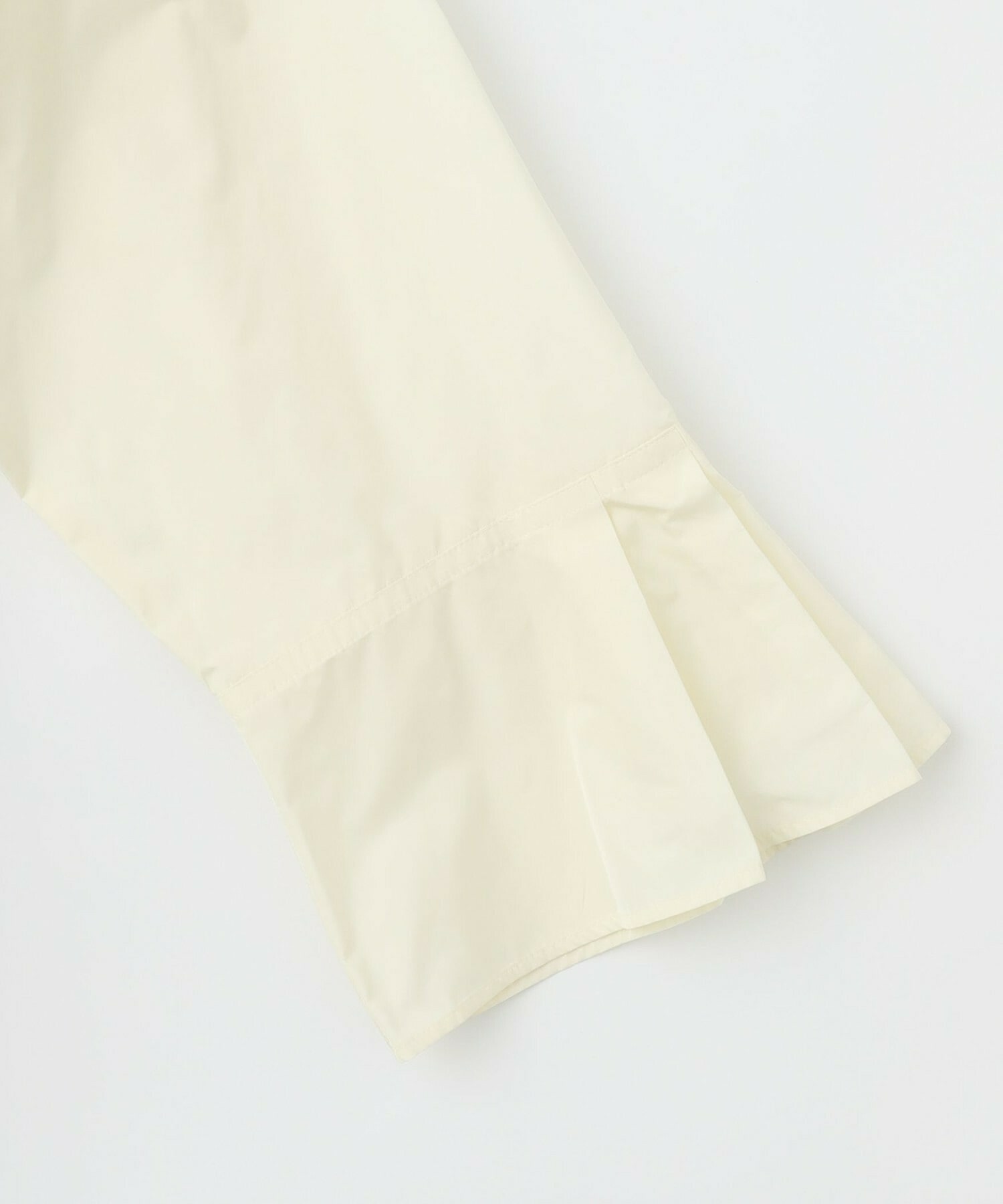 【MOGA】【Lサイズ】メモリーマイクロタフタプルオーバーシャツ 詳細画像 アイボリー 2