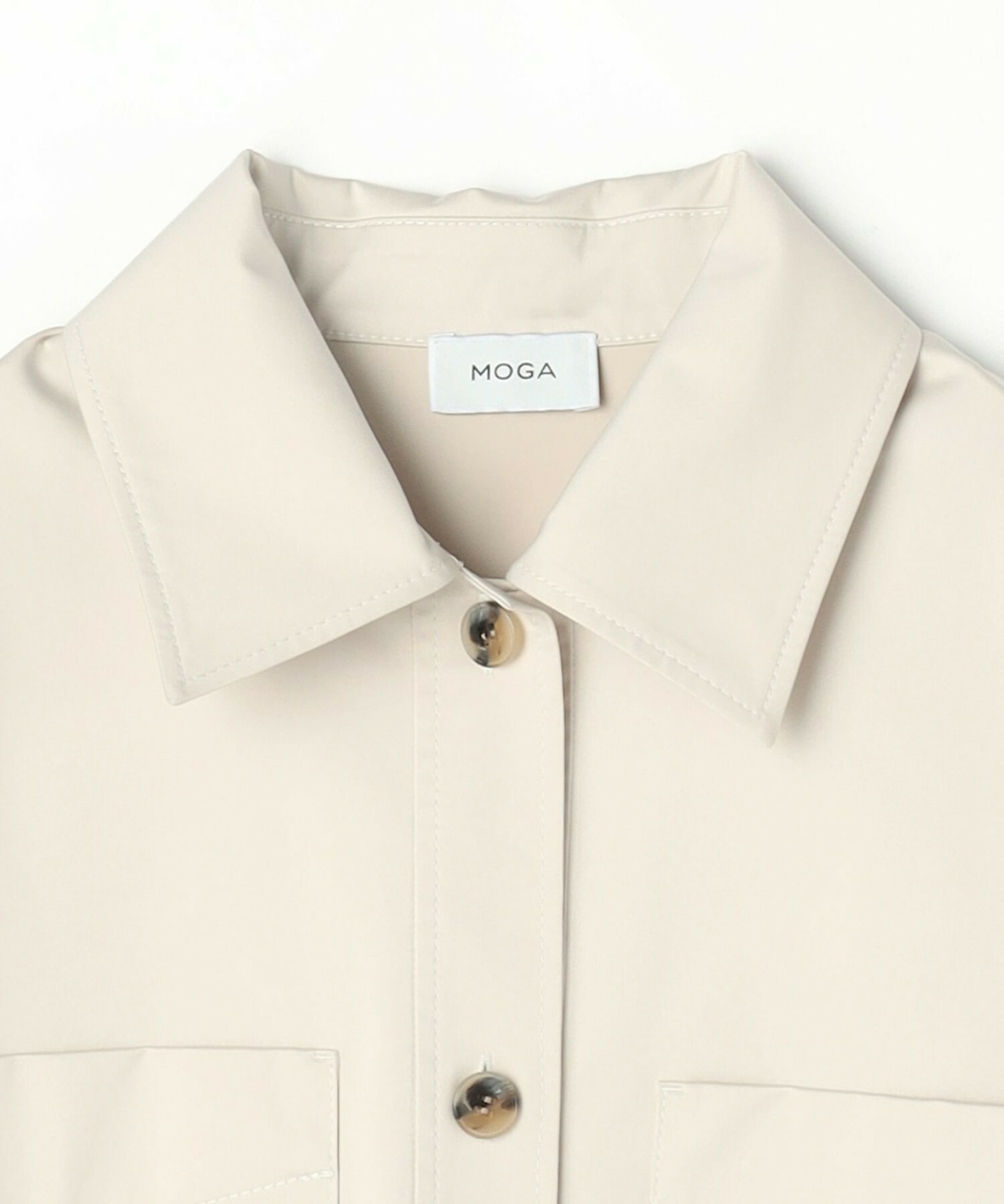 【MOGA】【Lサイズ】ストレッチタフタオーバーシャツ 詳細画像 ダークネイビー 1