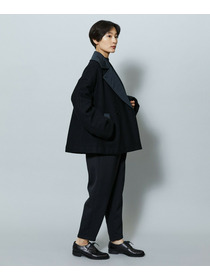 【MOGA】【Lサイズ】ウーリング圧縮テーラードコート 詳細画像 チャコールグレー 10