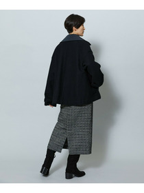 【MOGA】【Lサイズ】ウーリング圧縮テーラードコート 詳細画像 チャコールグレー 16