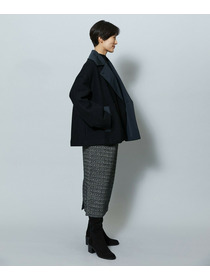 【MOGA】【Lサイズ】ウーリング圧縮テーラードコート 詳細画像 チャコールグレー 17