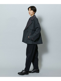 【MOGA】【Lサイズ】ウーリング圧縮テーラードコート 詳細画像 チャコールグレー 22