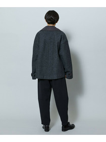 【MOGA】【Lサイズ】ウーリング圧縮テーラードコート 詳細画像 チャコールグレー 23