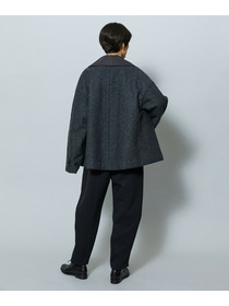 【MOGA】【Lサイズ】ウーリング圧縮テーラードコート 詳細画像 チャコールグレー 24