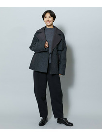 【MOGA】【Lサイズ】ウーリング圧縮テーラードコート 詳細画像 チャコールグレー 25