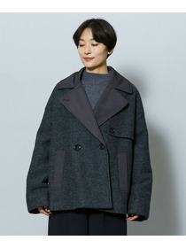 【MOGA】【Lサイズ】ウーリング圧縮テーラードコート 詳細画像 チャコールグレー 26