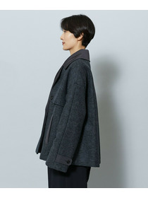 【MOGA】【Lサイズ】ウーリング圧縮テーラードコート 詳細画像 チャコールグレー 27