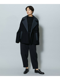 【MOGA】【Lサイズ】ウーリング圧縮テーラードコート 詳細画像 チャコールグレー 8