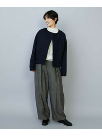 【MOGA】【Lサイズ】スポンディッシュボンディングショートコート 詳細画像 ダークネイビー 1