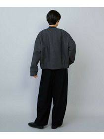 【MOGA】【Lサイズ】スポンディッシュボンディングショートコート 詳細画像 ダークネイビー 14