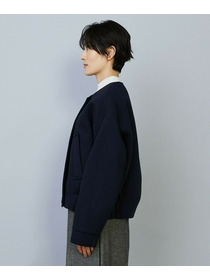 【MOGA】【Lサイズ】スポンディッシュボンディングショートコート 詳細画像 ダークネイビー 19