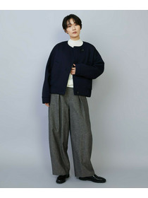 【MOGA】【Lサイズ】スポンディッシュボンディングショートコート 詳細画像 ダークネイビー 6