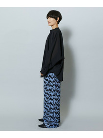 【MOGA】【Lサイズ】ベルベットサテンハンドドローイングプリントパンツ 詳細画像 オフホワイト 19