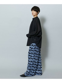 【MOGA】【Lサイズ】ベルベットサテンハンドドローイングプリントパンツ 詳細画像 オフホワイト 20