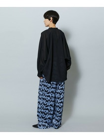 【MOGA】【Lサイズ】ベルベットサテンハンドドローイングプリントパンツ 詳細画像 オフホワイト 21