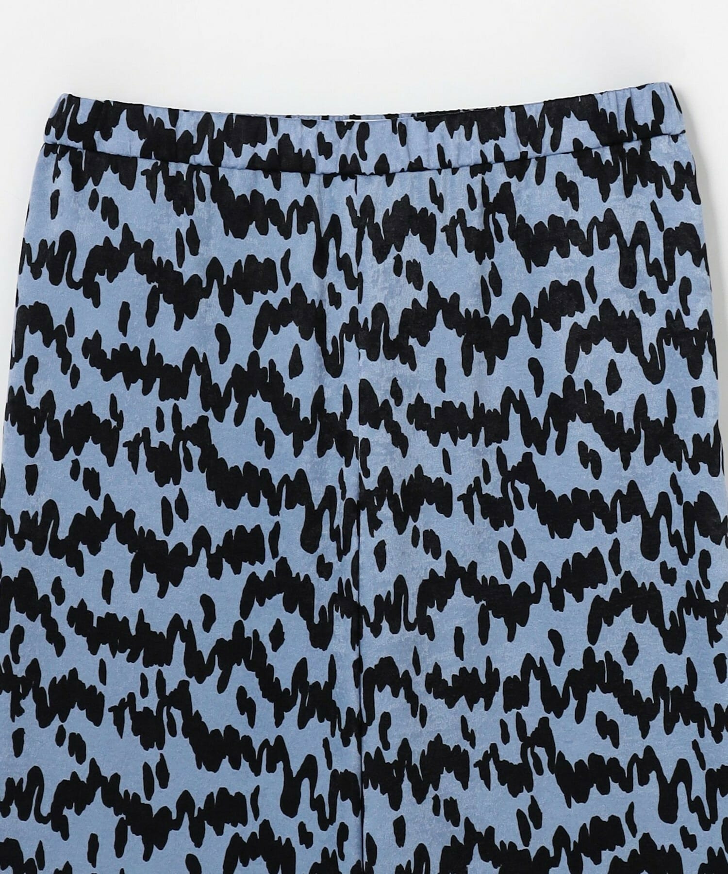 【MOGA】【Lサイズ】ベルベットサテンハンドドローイングプリントパンツ 詳細画像 オフホワイト 1