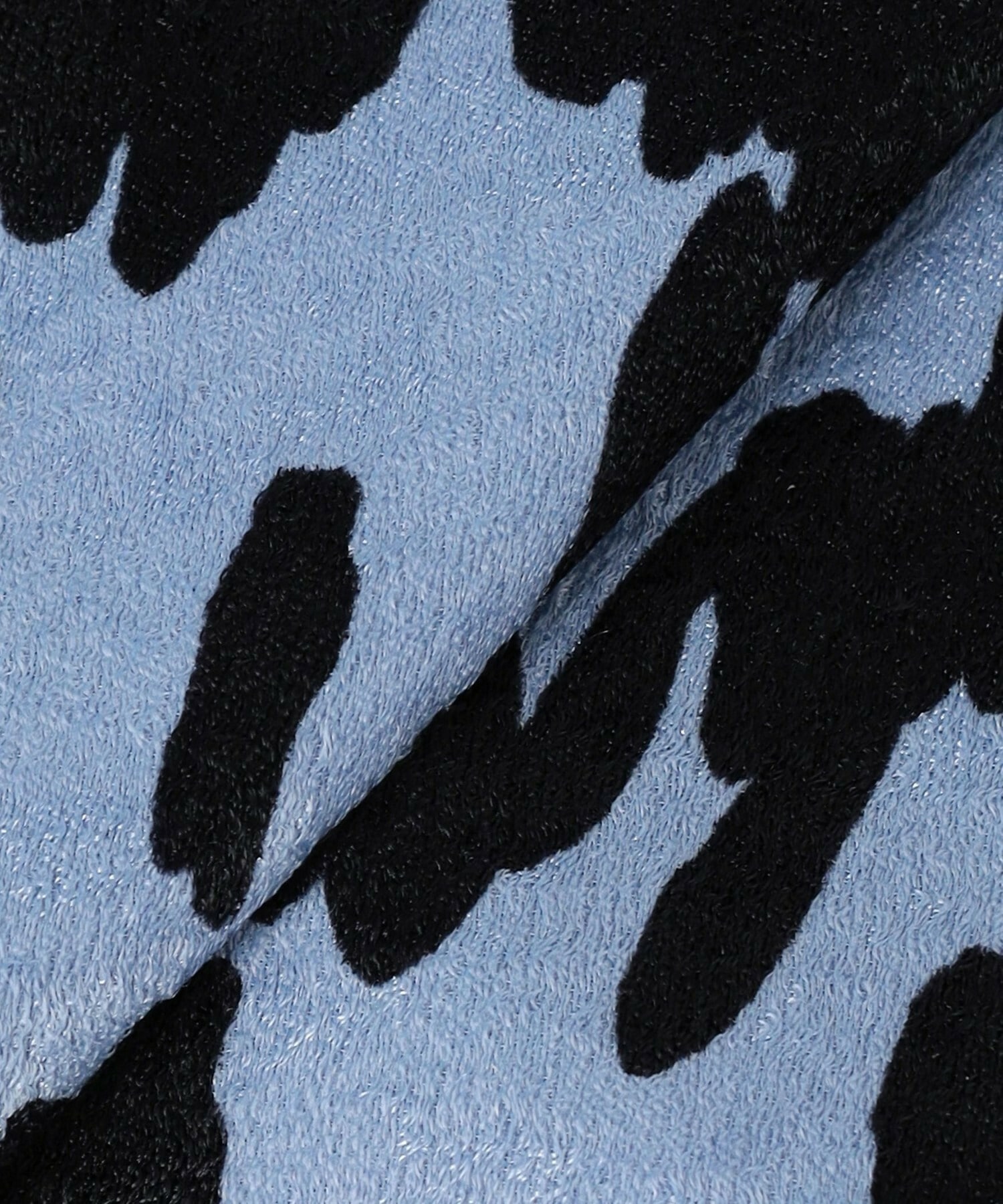 【MOGA】【Lサイズ】ベルベットサテンハンドドローイングプリントパンツ 詳細画像 オフホワイト 5