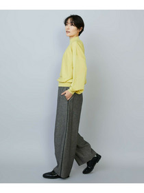 【MOGA】【Lサイズ】ウールリネンツイルバレルワイドパンツ 詳細画像 グレー 17