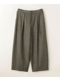 【MOGA】【Lサイズ】ウールリネンツイルバレルワイドパンツ 詳細画像 グレー 23