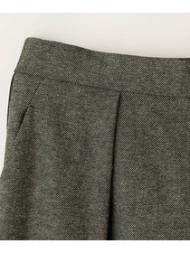 【MOGA】【Lサイズ】ウールリネンツイルバレルワイドパンツ 詳細画像 グレー 26