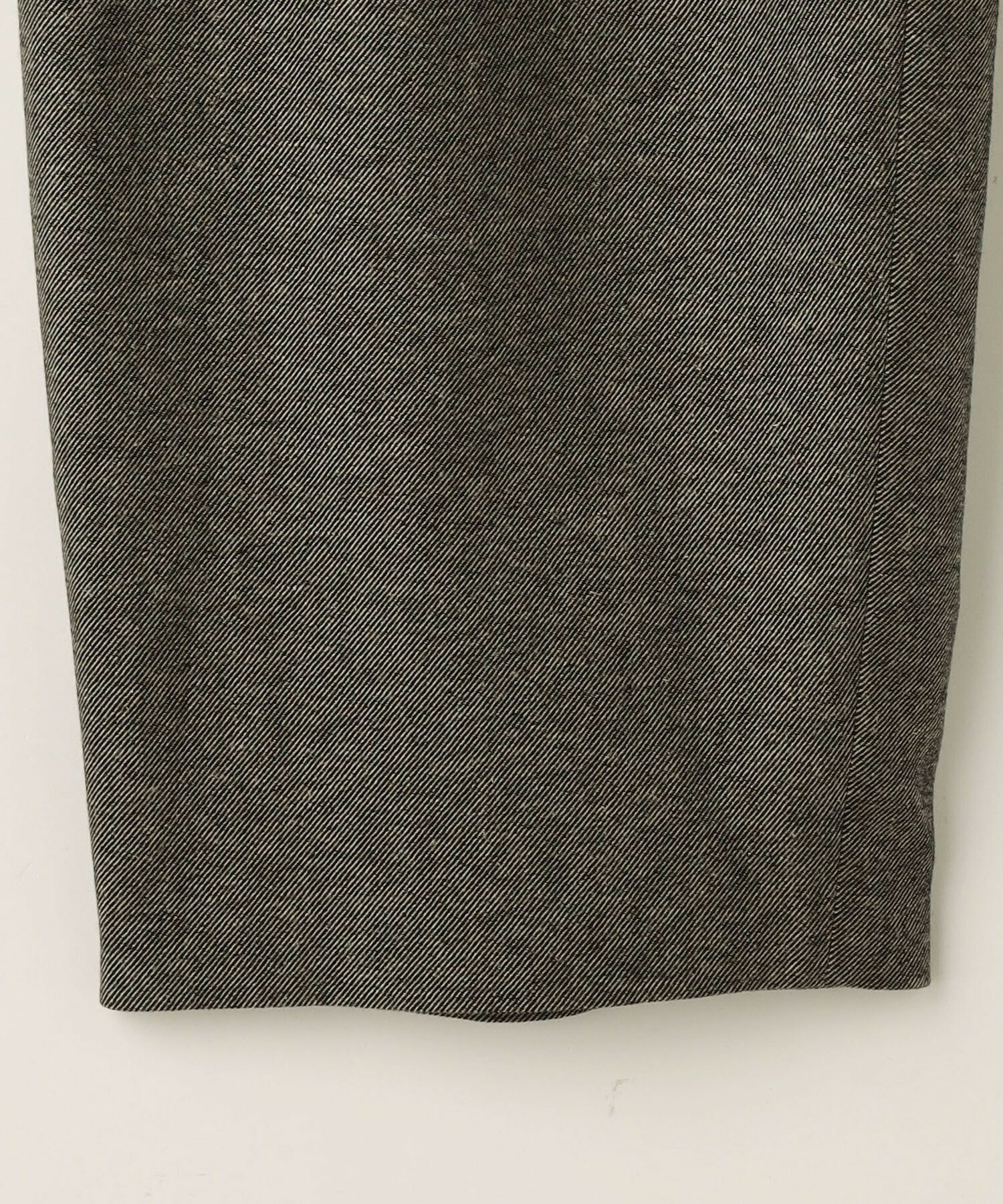 【MOGA】【Lサイズ】ウールリネンツイルバレルワイドパンツ 詳細画像 グレー 28