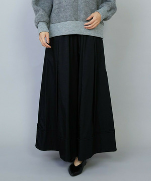 【MOGA】【Lサイズ】ツイルナイロンキュロットパンツ 詳細画像 ブラック 2