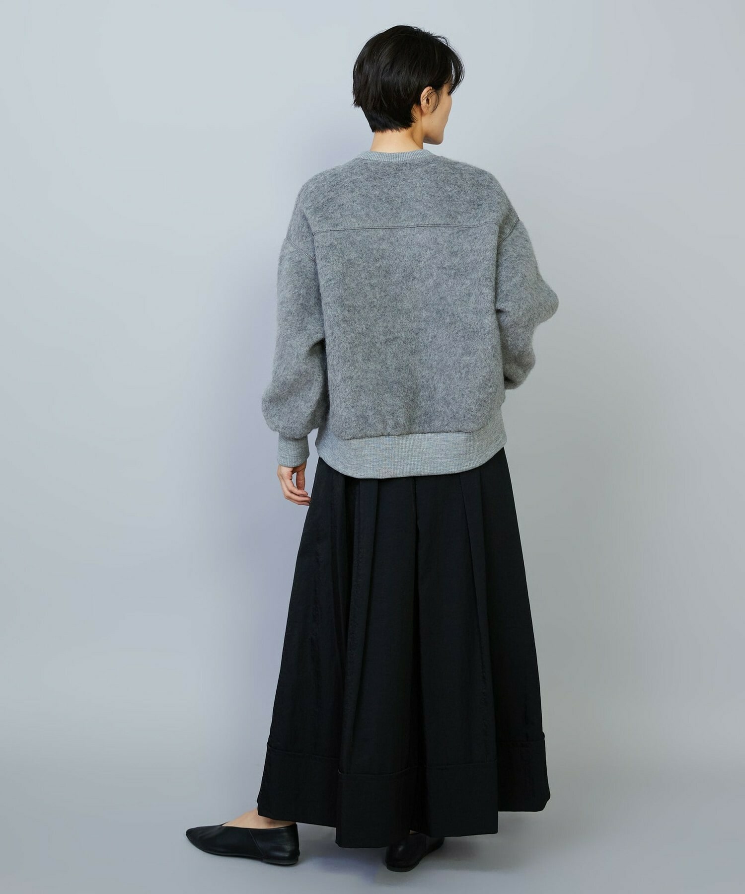 【MOGA】【Lサイズ】ツイルナイロンキュロットパンツ 詳細画像 ブラック 8