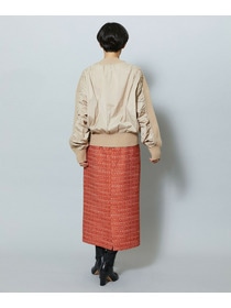 【MOGA】【Lサイズ】スラブツイードロングスカート 詳細画像 レッド 13