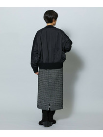 【MOGA】【Lサイズ】スラブツイードロングスカート 詳細画像 レッド 20