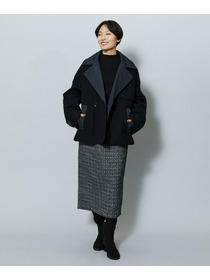 【MOGA】【Lサイズ】スラブツイードロングスカート 詳細画像 レッド 22