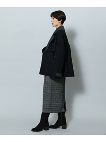 【MOGA】【Lサイズ】スラブツイードロングスカート 詳細画像 レッド 24